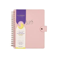 Citrine 12-Month Monthly/Weekly Classic Customizable Twin Loop Planner, 7