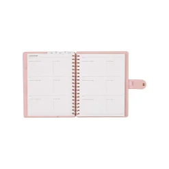 Citrine 12-Month Monthly/Weekly Classic Customizable Twin Loop Planner, 7