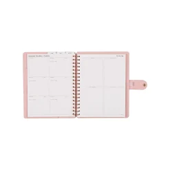 Citrine 12-Month Monthly/Weekly Classic Customizable Twin Loop Planner, 7