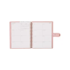 Citrine 12-Month Monthly/Weekly Classic Customizable Twin Loop Planner, 7