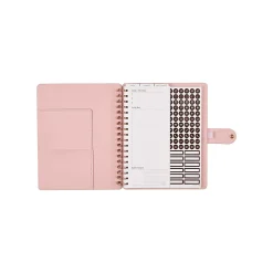 Citrine 12-Month Monthly/Weekly Classic Customizable Twin Loop Planner, 7