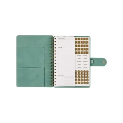 Citrine 12-Month Monthly/Weekly Twin Loop Planner, 5-13/16