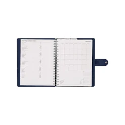Citrine 12-Month Monthly/Weekly Classic Customizable Twin Loop Planner, 7
