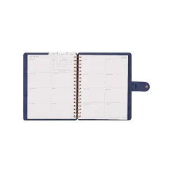 Citrine 12-Month Monthly/Weekly Classic Customizable Twin Loop Planner, 7
