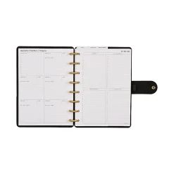 Citrine 12-Month Monthly/Weekly Discbound Planner, 5-13/16