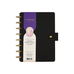 Citrine 12-Month Monthly/Weekly Discbound Planner, 5-13/16