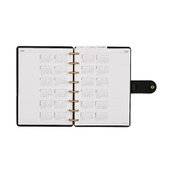 Citrine 12-Month Monthly/Weekly Discbound Planner, 5-13/16