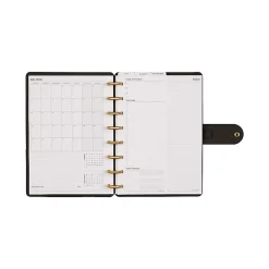 Citrine 12-Month Monthly/Weekly Discbound Planner, 5-13/16