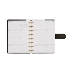 Citrine 12-Month Monthly/Weekly Discbound Planner, 5-13/16