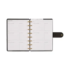Citrine 12-Month Monthly/Weekly Discbound Planner, 5-13/16