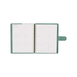 Citrine 12-Month Monthly/Weekly Classic Customizable Twin Loop Planner, 7