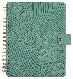 Citrine 12-Month Monthly/Weekly Classic Customizable Twin Loop Planner, 7