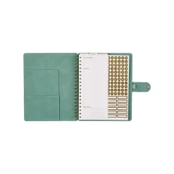 Citrine 12-Month Monthly/Weekly Classic Customizable Twin Loop Planner, 7