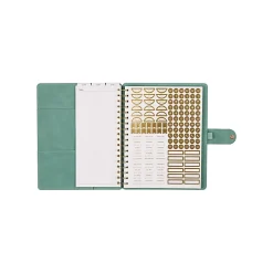 Citrine 12-Month Monthly/Weekly Classic Customizable Twin Loop Planner, 7