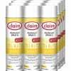 Claire Multipurpose Disinfectant Spray - Ready-To-Use - 17 fl oz (0.5 quart) - Lemon Scent - Antibacterial - Yellow - 12 / Carton