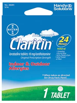 Claritin Allergy Relief Medicine, Single Dose, 10mg