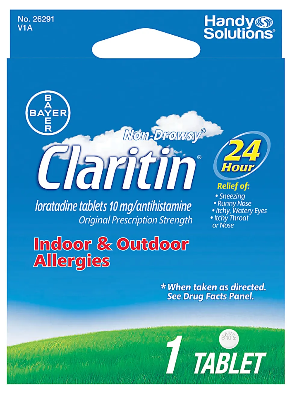 Claritin Allergy Relief Medicine, Single Dose, 10mg