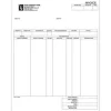 Clarke Custom Laser Invoice For RealWorld®, 8 1/2" x 11", 1 Part, Box Of 250