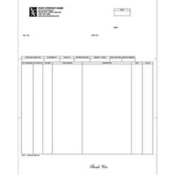 Clarke Custom Laser Picking List For Dynamics®/Great Plains®/Microsoft®, 8 1/2" x 11", 1 Part, Box Of 250