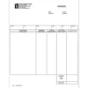 Clarke Custom Laser Product Invoice For DACEASY®, 8 1/2" x 11", 1 Part, Box Of 250
