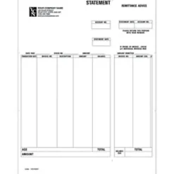 Clarke Custom Laser Statement For Simply Accounting®, 8 1/2" x 11", 1 Part, Box Of 250