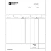 Clarke Custom LF-CI198 Laser Service Invoice For DACEASY®, 8 1/2" x 11", 1 Part, Box Of 250