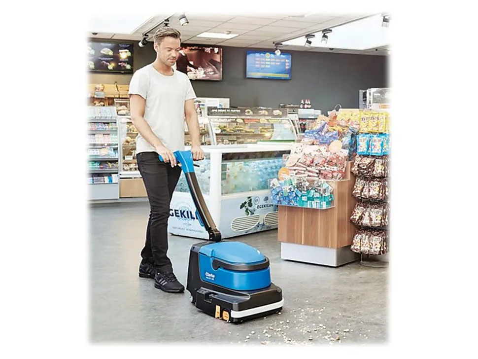 Clarke® MA30™ 13B Micro Scrubber, 1.5 HP, 14", Blue