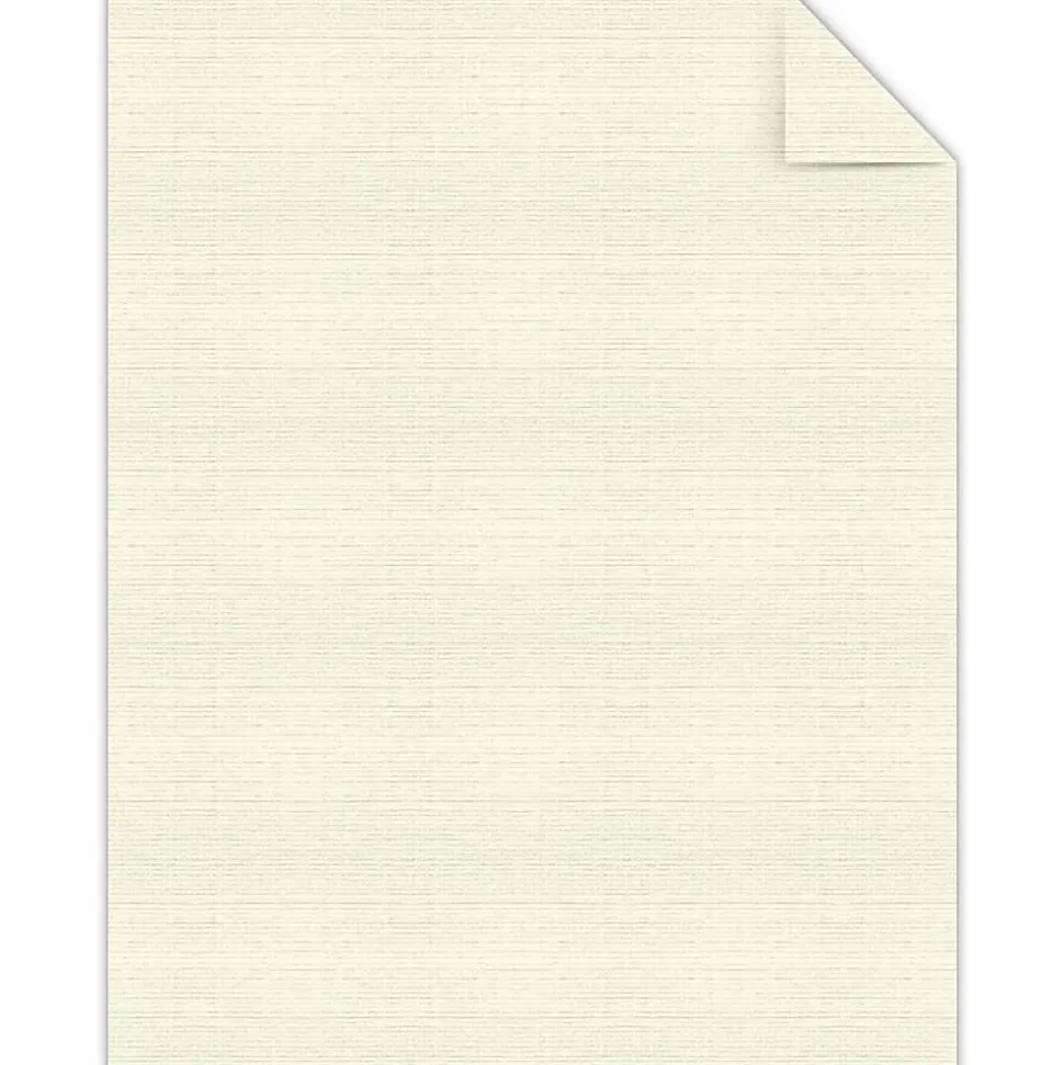 Classic Crest® Copy And Multi-Use Linen Paper, Letter Size (8 1/2" x 11"), 24 Lb, Natural White, Ream Of 500 Sheets