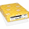 Classic Crest® Copy And Multi-Use Linen Paper, Letter Size (8 1/2" x 11"), 24 Lb, Solar White, Ream Of 500 Sheets