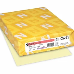 Classic Crest® Copy And Multi-Use Linen Paper, Letter Size (8 1/2" x 11"), 24 Lb, Baronial Ivory, Ream Of 500 Sheets