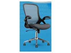 Click365 Flip Ergonomic Mesh Mid-Back Office Task Chair, Gray