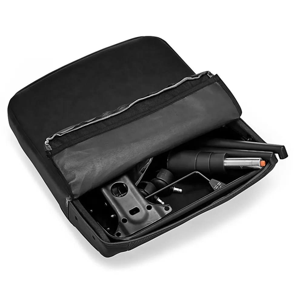 Click365 Transform 1.0 Ergonomic Bonded Leather Mid-Back Manager Office Chair, Black