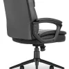 Click365 Transform 2.0 Ergonomic Bonded Leather Mid-Back Office Chair, Black