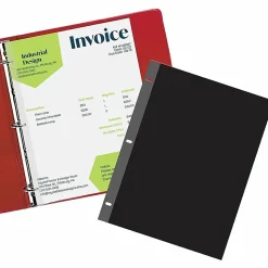 C-Line® Clear Poly Side-Load Sheet Protectors, 8 1/2
