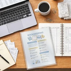 C-Line® Clear Report Covers, 8 1/2