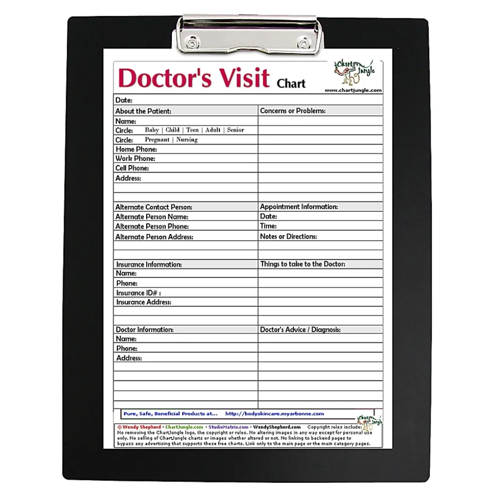 C-Line Clipboard Folders, 8-1/2" x 11", Black, Pack Of 12 Folders