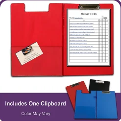 C-Line Clipboard Folders, 8-1/2
