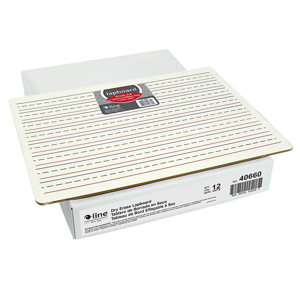 C-Line Dry-Erase Board, 9" x 12", White