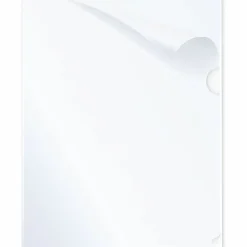 C-Line® Non-Glare Vinyl Project Folders, Letter Size, Clear, Box Of 50