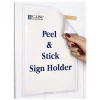 C-Line® Peel/Stick Pockets With Antimicrobial Protection, Letter Size, Clear, Pack Of 10