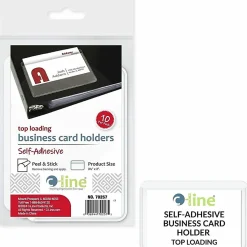 C-Line® Top-Loading Business Card Holders, 2