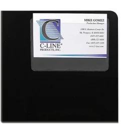 C-Line® Top-Loading Business Card Holders, 2