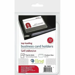 C-Line® Top-Loading Business Card Holders, 2