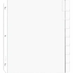 C-Line® Top-Loading Sheet Protectors With Tab Inserts, 8 1/2
