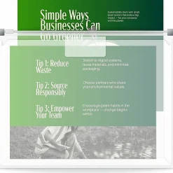 C-Line Zip 'N Go Reusable Poly Envelope with Outer Pocket - Zipper Closure, Clear, 3/PK, 48117