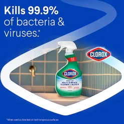 Clorox® Clean-Up All Purpose Cleaner With Bleach Spray Bottle, 32 Oz, Pack Of 9