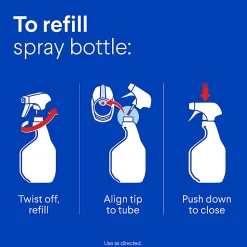 Clorox Clean-Up Multi-Surface Cleaner with Bleach, Rain Clean, Spray Bottle, 32 Fluid Ounces, Pack of 9 (30058)