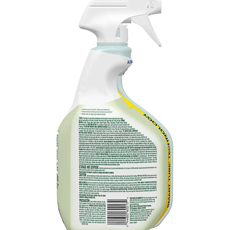 Clorox CloroxPro EcoClean Disinfecting Cleaner Spray Bottle, 32 Oz