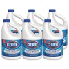 Clorox® Concentrated Regular Disinfecting Bleach, 81 oz Bottle, 6/Carton
