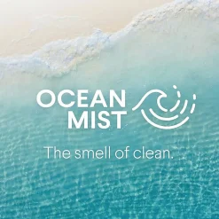 Clorox Disinfecting Bathroom Foamer with Bleach - For Bathroom - 30 fl oz - Ocean Mist Scent - Disinfectant - Clear Spray Bottle - 9/Carton - 30614CT